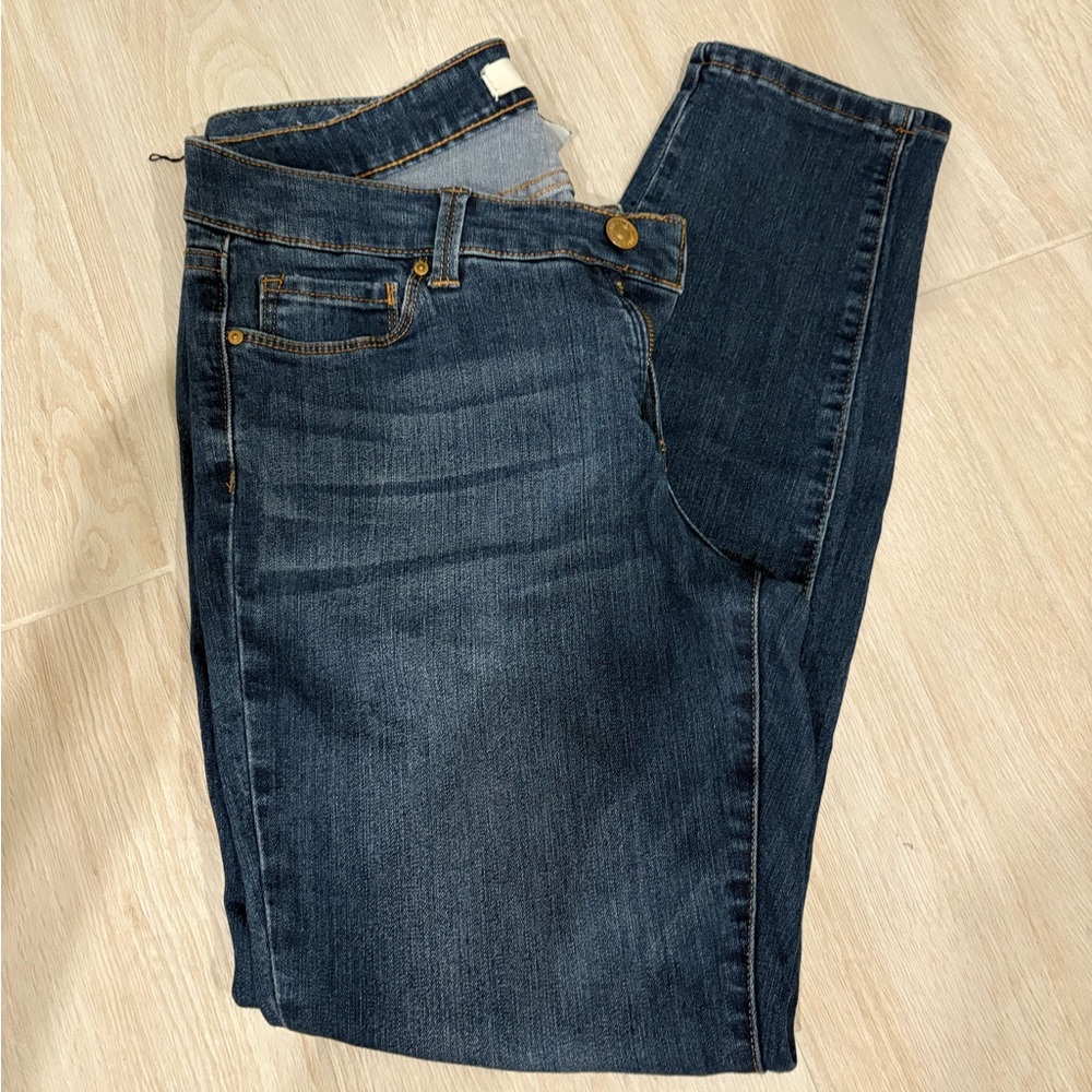 Dark Blue Denim Jeans